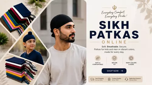 Buy Sikh Patka Online | Patka for Kids & Men