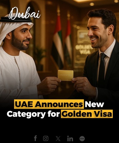 The UAE has launched a new Golden Visa category for Waqf (Islamic endowment) donors, recognizing those who financially support humanitarian work.