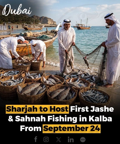 Sharjah is set to launch its first Jashe & Sahnah Festival in Kalba from September 24 to 27, bringing together more than 65 local families and home-based fishing businesses.