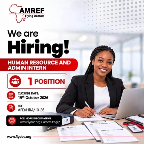 AMREF Flying Doctors is hiring!