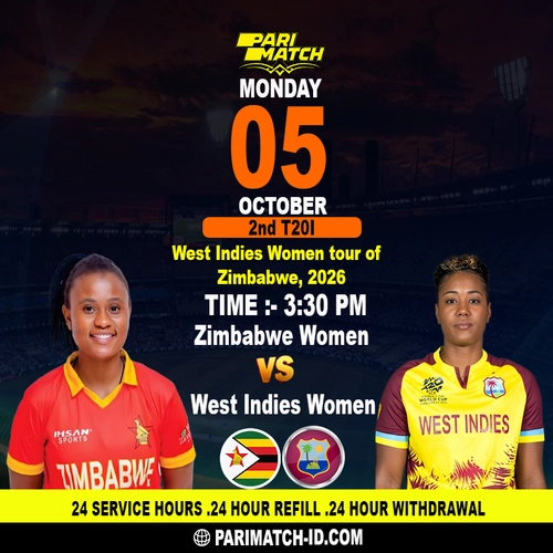 Pari Match: Follow Zimbabwe Women vs West Indies Women Live