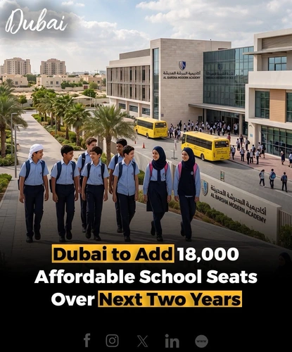 Dubai is set to add around 18,000 affordable seats to its private education sector over the next two academic years, as demand for quality and accessible education continues to grow.