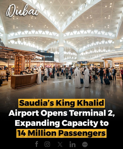 Riyadh’s King Khalid International Airport has inaugurated Terminal 2, completing a major redevelopment of Terminals 1 and 2.