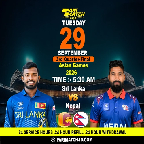 Pari Match ID: Track Sri Lanka vs Nepal Quarter-Final Live
