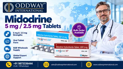 Find Midodrine Price for Wholesale Supply in Australia - Oddway