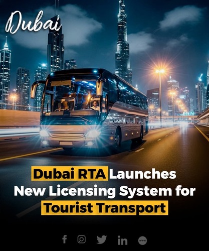 Dubai’s Roads and Transport Authority (RTA), in partnership with the Department of Economy and Tourism, has introduced a new licensing system for tourist transport.