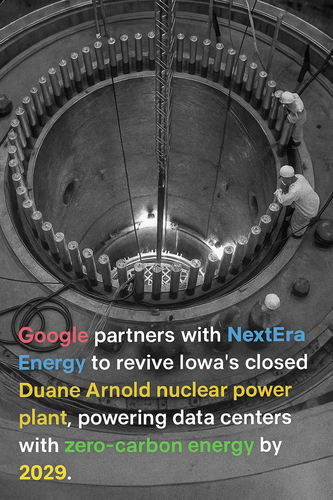 Google’s latest clean energy move has stunned the tech and energy industries alike. The company announced a partnership with NextEra Energy to bring Iowa’s Duane Arnold Energy Center—a nuclear plant shut down in 2020—back online. The move is part of Google’s broader mission to power its global data center network with zero-carbon energy. This bold collaboration signals a growing trend among tech giants to embrace nuclear power as a sustainable, scalable energy source.