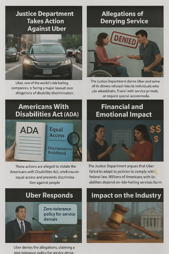 Uber faces Justice Dept. lawsuit over disability discrimination. Everyone deserves a fair ride.