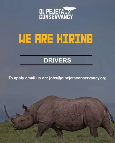Ol Pejeta Conservancy is hiring!