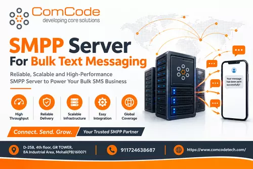 ComCode SMPP Server – High-Speed Bulk SMS Messaging Solutions