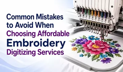 Common Mistakes to Avoid When Choosing Affordable Embroidery Digitizing Services