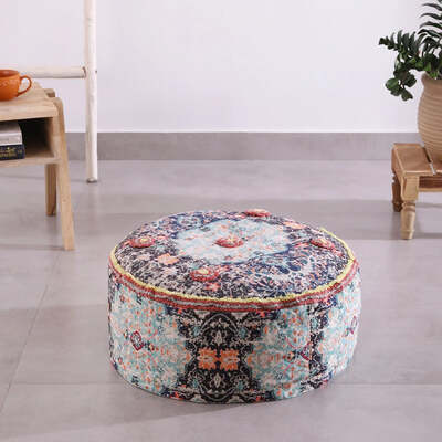 What Makes a Round Pouf Ottoman So Popular in Home Décor? | Linen Connections
