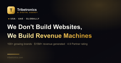 AI Digital Marketing Agency in USA &amp; UAE | Tribetronics