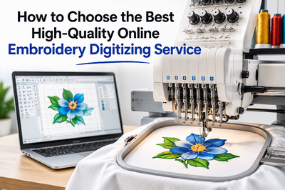 How to Choose the Best High-Quality Online Embroidery Digitizing Service