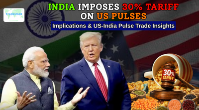 India Imposes 30% Tariff on US Pulses: Implications &amp; US-India Pulse Trade Insights 2025 - USimportdata Blog