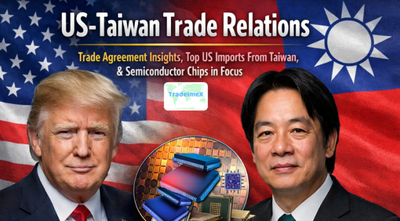 US-Taiwan Trade Relations: Trade Agreement Insights, Top US Imports From Taiwan, &amp; Semiconductor Chips in Focus - USimportdata Blog
