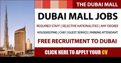 Dubai Mall Careers 2025 Multiple Job Opportunities