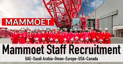 Mammoet Jobs in UAE-Europe-USA-UK-Canada (2025)