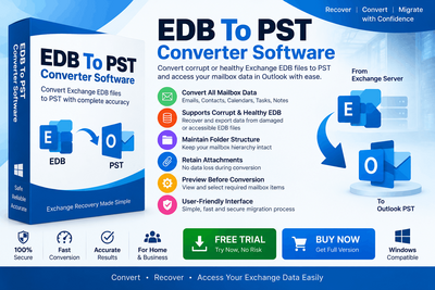 How to Convert Exchange EDB File to PST Without Exchange Server