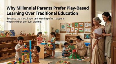 Why Millennial Parents Prefer Play-Based Learning Over Traditional Education