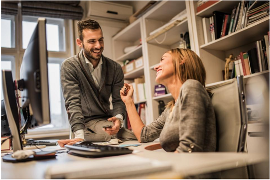 Remote Work Fuels Office Romances, Study Finds