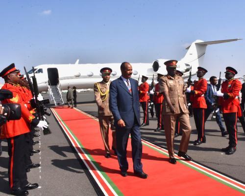 Ruto To Hold Bilateral Talks With Eritrea's President Thursday