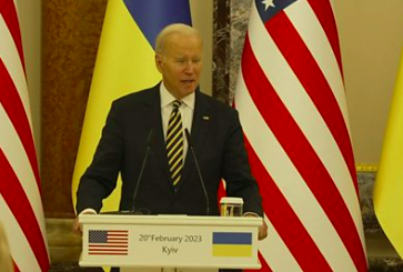 Putin Dead Wrong On Ukraine, Says Biden In Kyiv