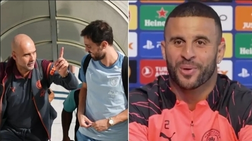 Kyle Walker Reveals Man City Players Send Bernardo Silva To Pep Guardiola When They Want A Day Off