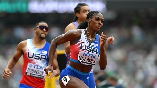 US Safely Through In Mixed Relay But Dominicans Don't Show