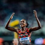 Kipyegon’s Double Dream Alive As She Leads Kenyan Quartet Into 5,000m Final