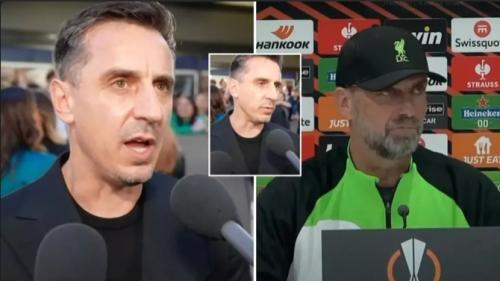 Gary Neville Responds To Jurgen Klopp Wanting Tottenham Vs Liverpool Replayed