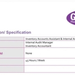 Goodlife Hiring Inventory Accounts Assistant And Internal Audit Assistant