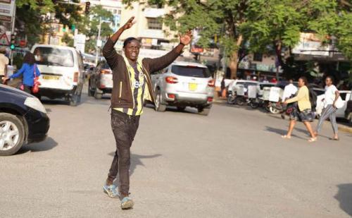 Marvin Oduor- Street Boy Who Survived On Begging And Parking Cars Scores A B In KCSE Exams