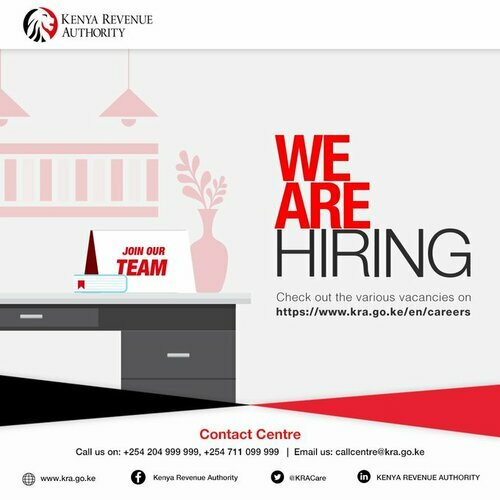 Kenya Revenue Authority (KRA) Hiring Commissioner General – Readvertisment