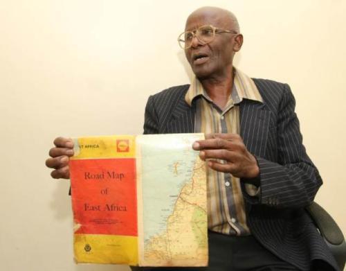 Man With Old East African Map Wants To Meet Ruto