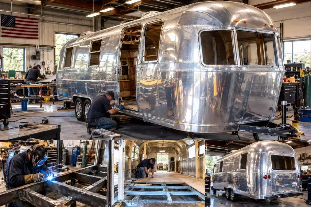 Bringing Vintage Airstream Restoration Back to Life