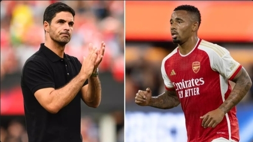Arsenal bBss Mikel Arteta Gives Injury Update On Gabriel Jesus