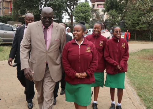 Magoha Connected Kenyan And British Students - Marriott