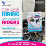 Mission Relief Africa Hiring Motorbike Riders.