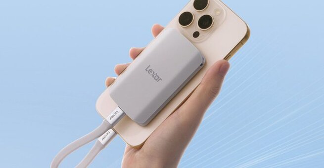 Lexar’s SSD Sticks To iPhone, Survives 10-Foot Drop