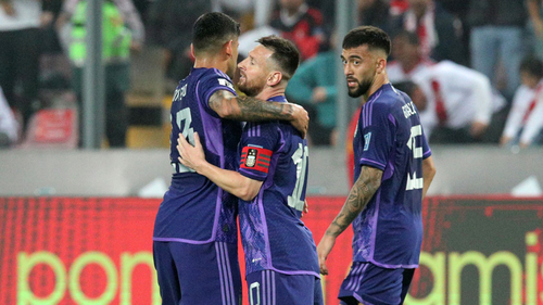 Messi Double Gives Argentina A Win Over Peru