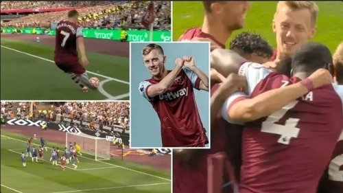 James Ward-Prowse Gets An Assist From A Corner On West Ham Debut, He's A Cheat Code