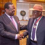 Veteran Politician Nathan Munoko Receives State Recognition Medal