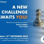 HFC Kenya Hiring Team leader, Direct Sales