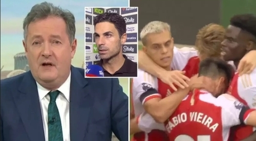 Piers Morgan Blasts Mikel Arteta For 'Humiliating' Arsenal Star