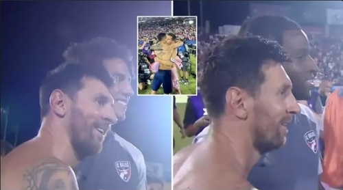 FC Dallas Players Spotted Taking Photos With Lionel Messi After Penalty Shootout Defeat
