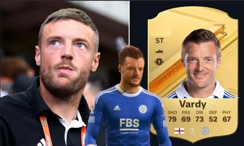 Jamie Vardy's EA Sports FC Rating Is Being Described As 'The Biggest Downgrade In History'
