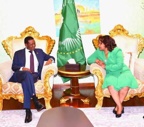 CS Mutu In Ethiopia To Prepare For AU Summit