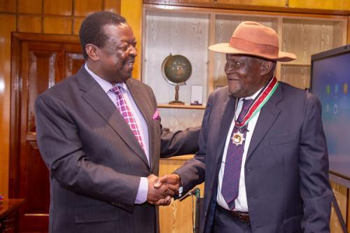 Veteran Politician Nathan Munoko Receives State Recognition Medal