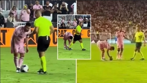Angry Fans Wanted Lionel Messi Booked For Trying To 'Cheat' The Referee